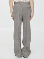 BOTTEGA VENETA Wool and Silk Flares Pants
