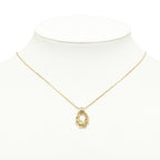 Saint Laurent Pendant Necklace in Gold Plating Ladies