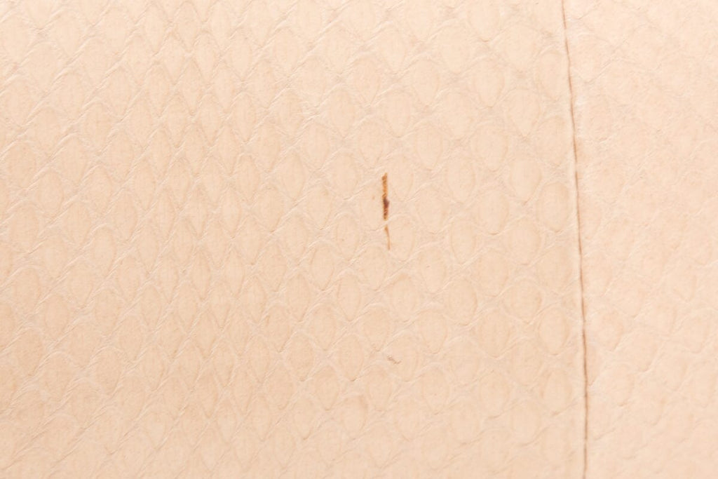 Fendi Beige Peekaboo Snake Skin Bag