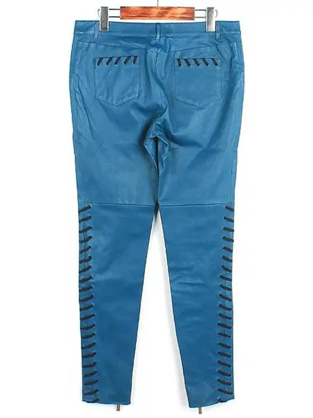 Fendi Smith Market Used Luxury Lambskin Pants Women s Clothing