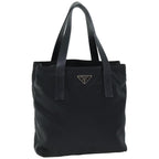 PRADA Hand Bag Nylon Black 75050