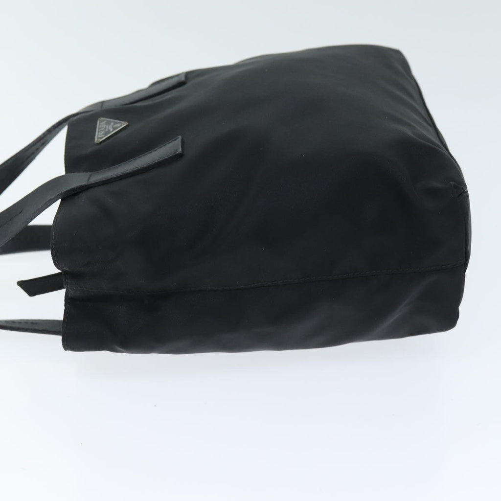 PRADA Hand Bag Nylon Black 75050