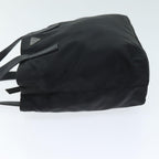 PRADA Hand Bag Nylon Black 75050