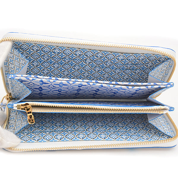 Louis Vuitton Leather Monogram By The Pool Zippy Wallet M82384