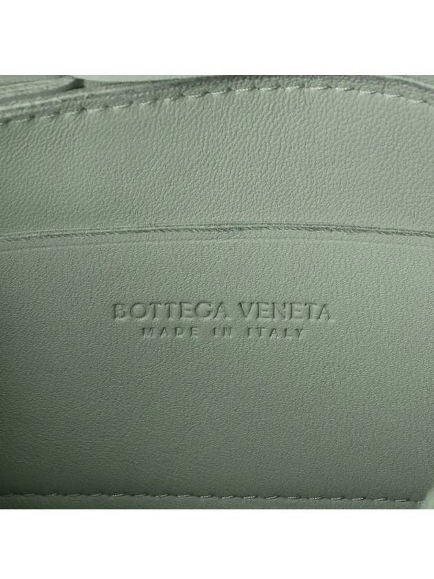 Bottega Veneta Intrecciato Cassette Small Cross Bag Light Green