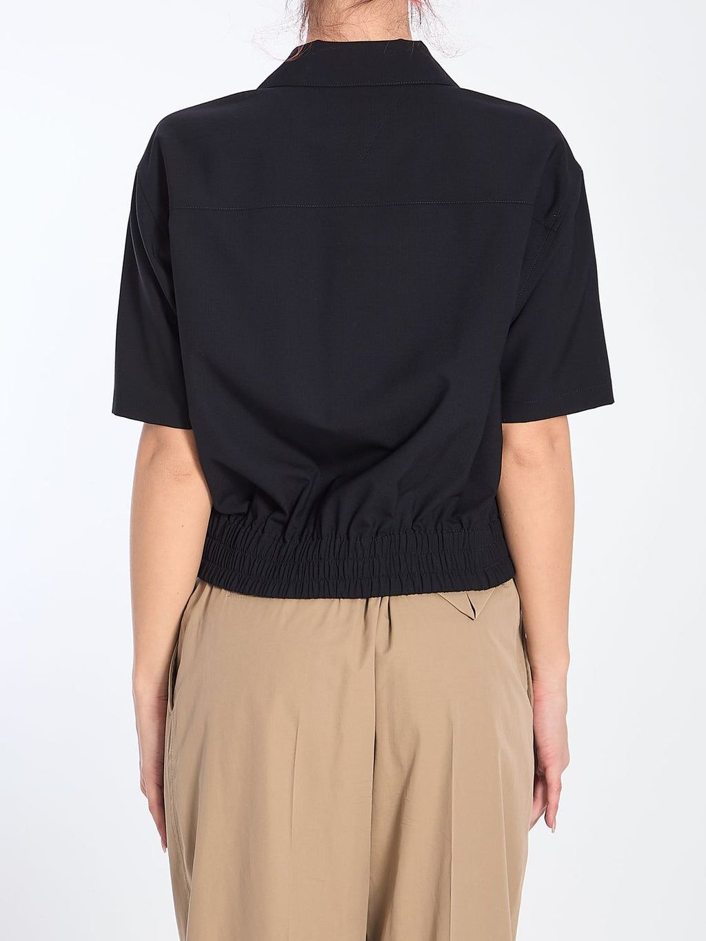 BOTTEGA VENETA Elegant Wool Shirt for Women - SS25 Collection