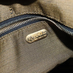 FENDI Zucca Canvas Vanity Cosmetic Pouch Brown Black75223