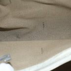 FENDI Zucchino Canvas Hand Bag White75224