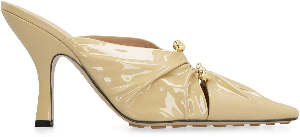 BOTTEGA VENETA Bunnie Leather Flat Sandals