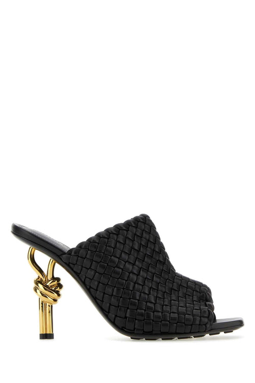 BOTTEGA VENETA Leather Knot Flat Sandals for Women - FW23