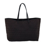 FENDI Zucchino Canvas Tote Bag Brown75428