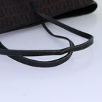 FENDI Zucchino Canvas Tote Bag Brown75428