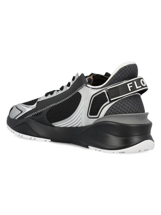 Fendi Technical Mesh Running Low-Top Sneakers Black