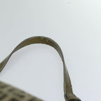 FENDI Zucchino Canvas Shoulder Bag Beige75429