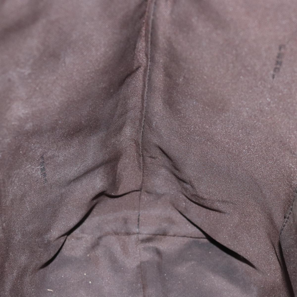 FENDI Zucchino Canvas Tote Bag Brown75430