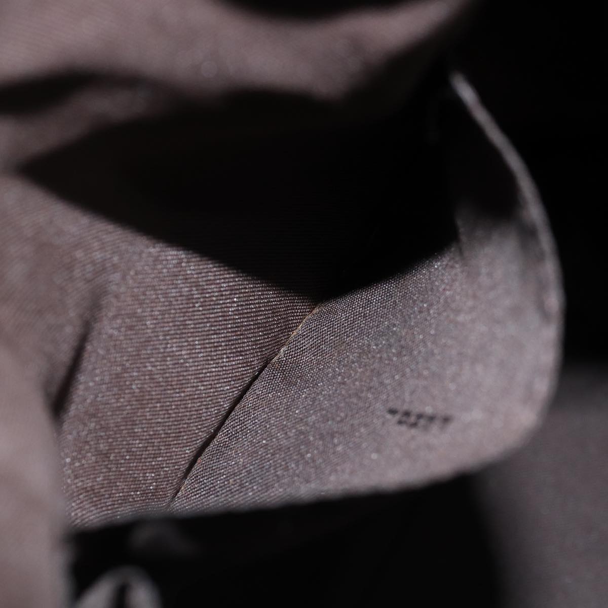 FENDI Zucchino Canvas Tote Bag Brown75430