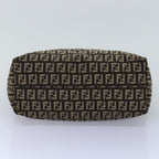 FENDI Zucchino Canvas Tote Bag Brown75430
