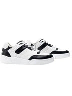 CELINE CT 07 Calfskin Low Top Sneakers White