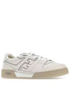 Fendi Match Low Sneakers White