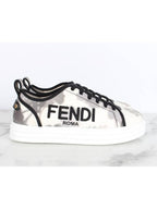 Fendi Floral Rise Minimalist Platform Sneakers 41 260