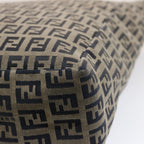 FENDI Zucchino Canvas Tote Bag Navy75609