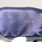FENDI Zucchino Canvas Tote Bag Navy75609