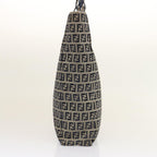 FENDI Zucchino Canvas Tote Bag Navy75609