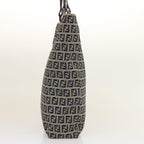 FENDI Zucchino Canvas Tote Bag Navy75609
