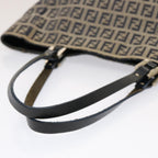 FENDI Zucchino Canvas Tote Bag Navy75609