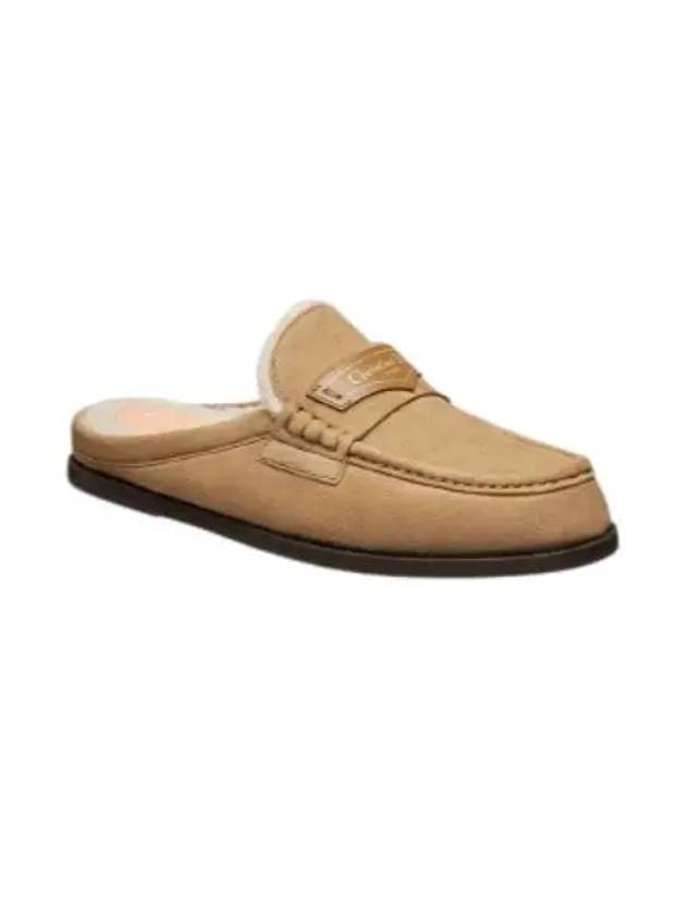 Boy Suede Calfskin Bloafer Beige Dior