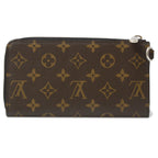 Louis Vuitton Monogram Macassar Leather Long Wallet M69407 in Great Condition