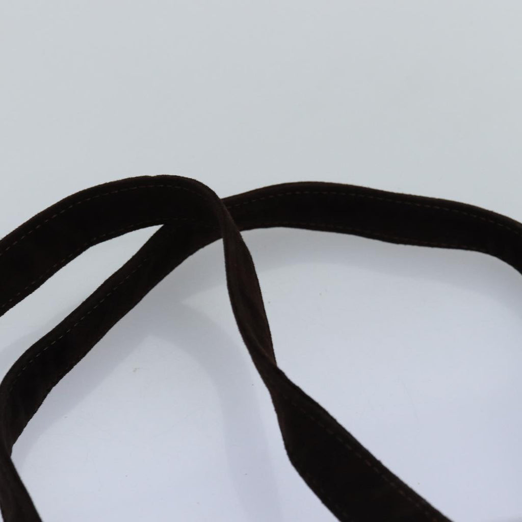 FENDI Backpack Suede Brown75806