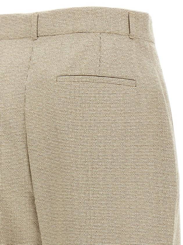 Fendi Fendi Micro Check Trousers