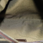 FENDI Zucca Canvas Hand Bag Black Brown76007