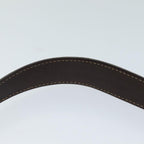 FENDI Zucca Canvas Hand Bag Black Brown76007