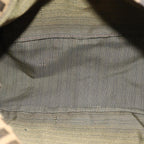 FENDI Zucca Canvas Mamma Baguette Shoulder Bag Black Brown76009