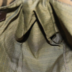 FENDI Zucca Canvas Mamma Baguette Shoulder Bag Black Brown76009