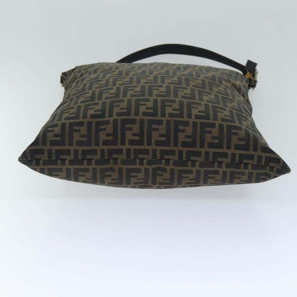 FENDI Zucca Canvas Tote Bag Black Brown76010