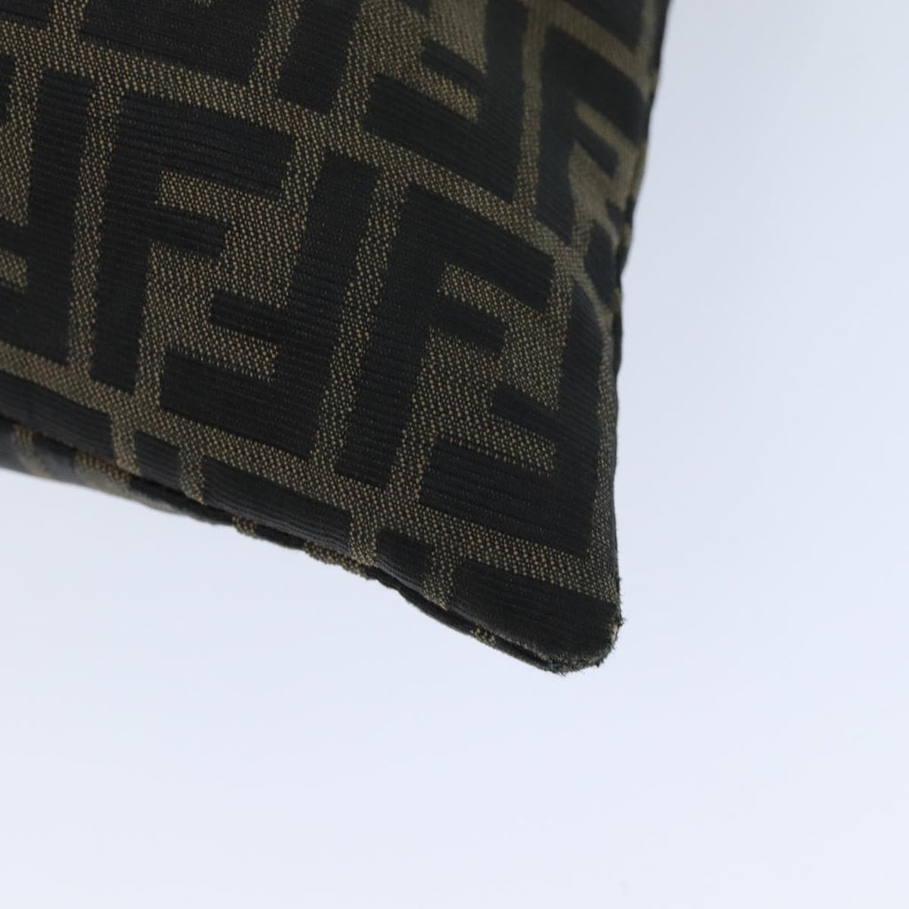 FENDI Zucca Canvas Tote Bag Black Brown76010