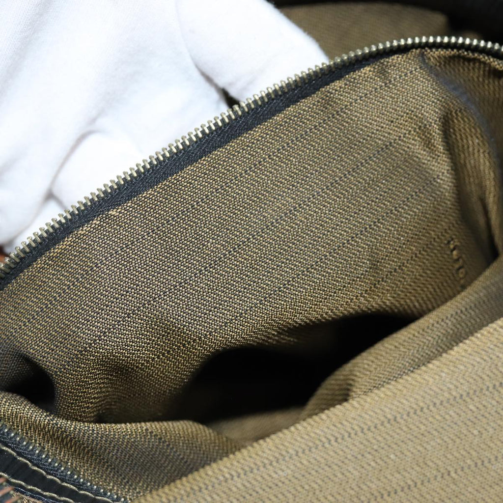 FENDI Zucca Canvas Tote Bag Black Brown76010