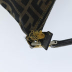 FENDI Zucca Canvas Tote Bag Black Brown76010