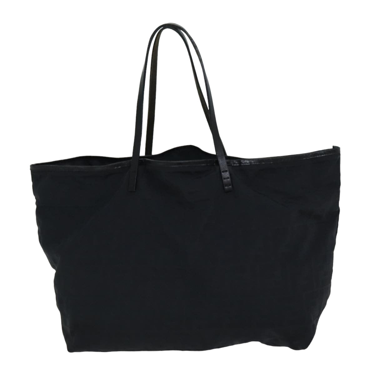 FENDI Zucca Canvas Tote Bag Black76012
