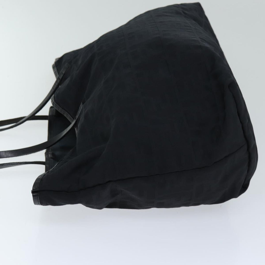 FENDI Zucca Canvas Tote Bag Black76012