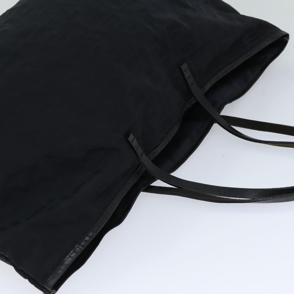 FENDI Zucca Canvas Tote Bag Black76012