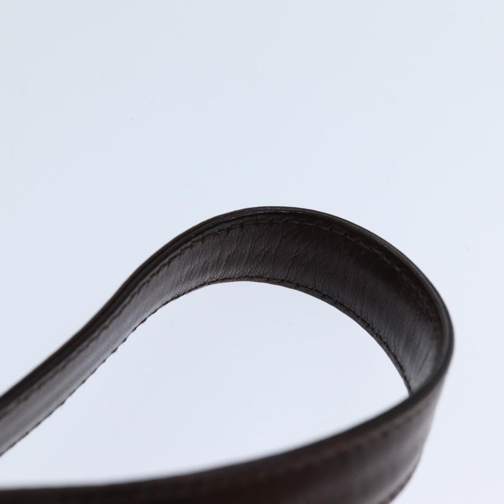 FENDI Mamma Baguette Shoulder Bag Suede Brown76015