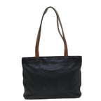 CELINE Tote Bag Leather Black  76016