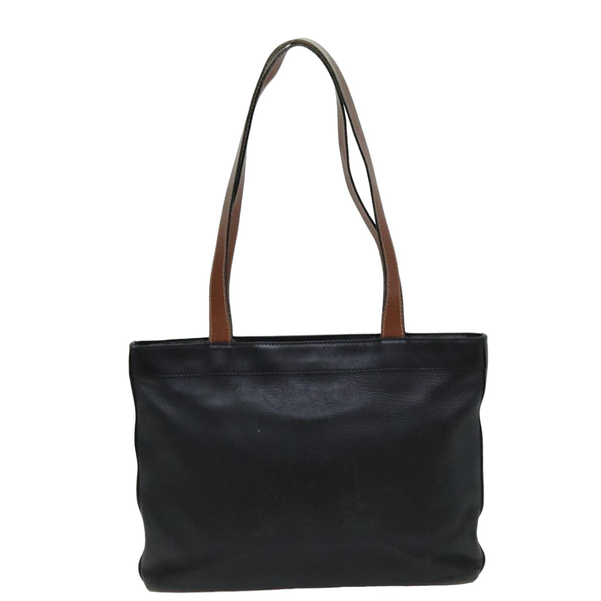 CELINE Tote Bag Leather Black  76016