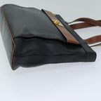 CELINE Tote Bag Leather Black  76016