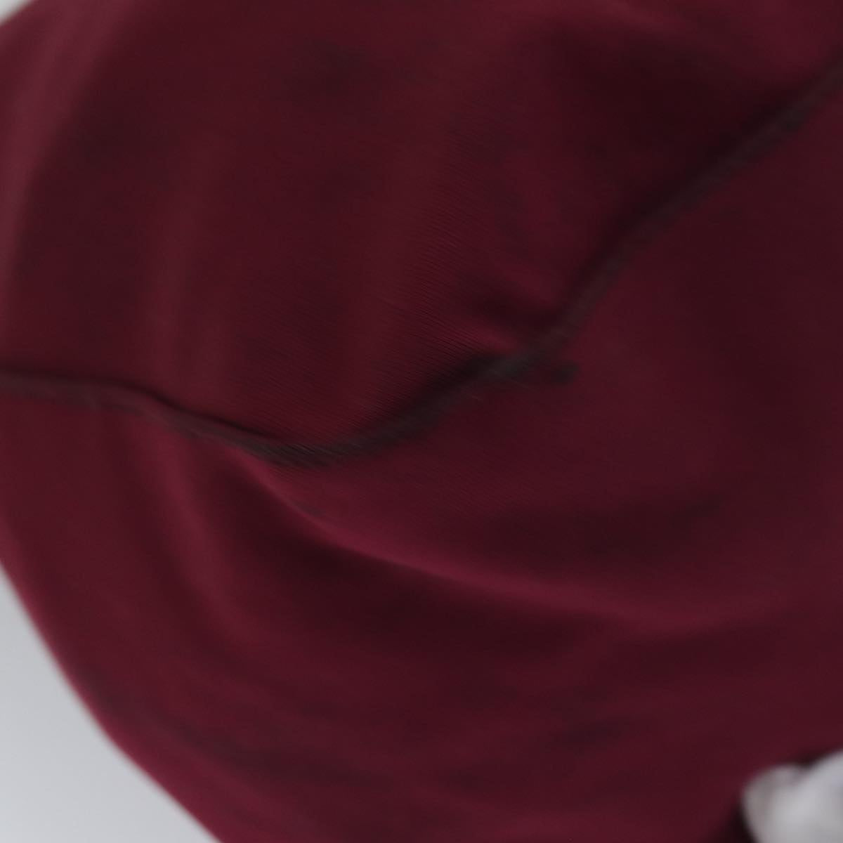 FENDI Mamma Baguette Shoulder Bag Nylon Bordeaux76102