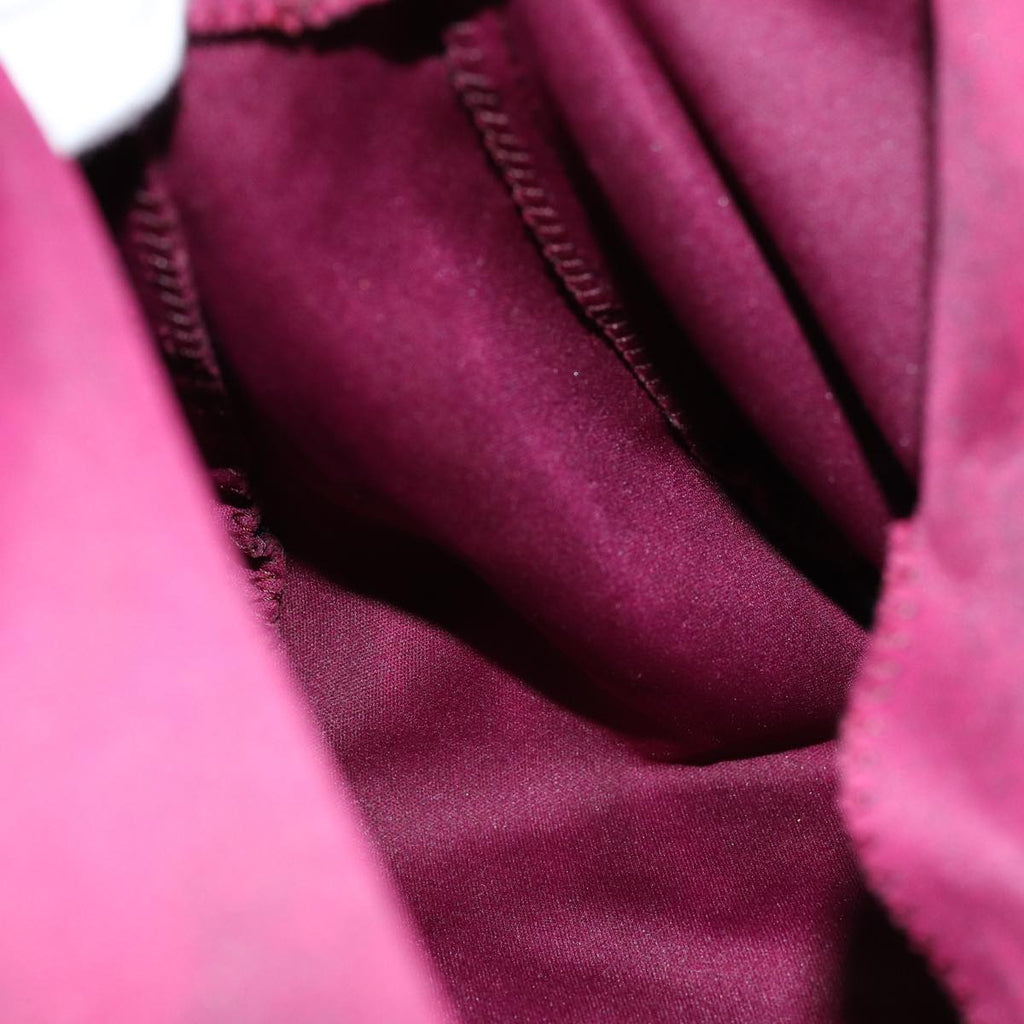 FENDI Mamma Baguette Shoulder Bag Nylon Bordeaux76102